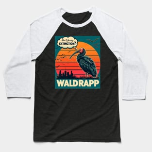 WALDRAPP (Geronticus eremita) ENDANGERED BIRD Baseball T-Shirt